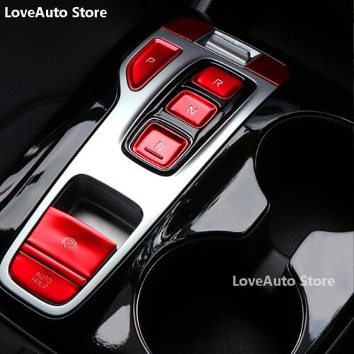 For Hyundai Tucson NX4 2021 2022 Aluminum alloy Interior Button Decoration Stickers Central Control Gear Steering Wheel Cover