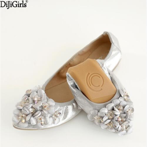 DiJiGirls Women's Ballet Flats With Heels
