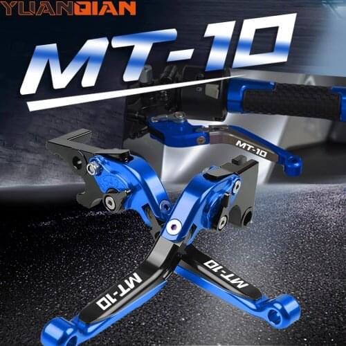 For YAMAHA MT 10 MT-10 MT10 SP 2016-2020 Motorcycle CNC Brake Clutch Levers Handlebar Hand grips MT10 2016-2020 2019 2018 2017