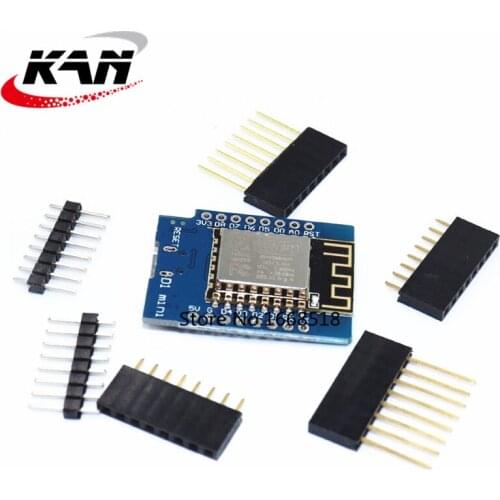 ESP8266 ESP-12 ESP12 ESP-12F Mini Module Wemos D1 Mini WiFi Development Board Micro USB 3.3V Based On ESP-8266EX 11 Digital Pin