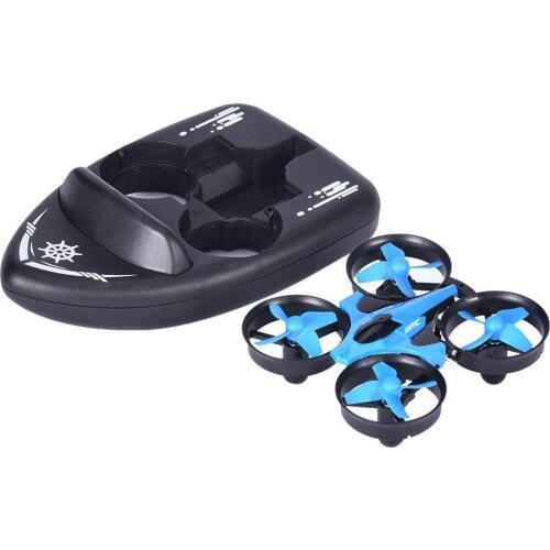 JJRC H36F Mini Drone Boat Vehicle 3 in 1 RC Quadcopter Watercraft w/Headless Mode 2.4G Remote Control One Key Return