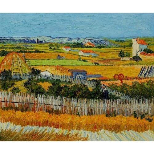 High quality Vincent Van Gogh paintings for sale The Harvest Canvas art hand-painted