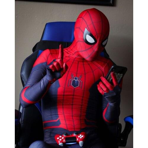Adult/Kids Far From Home Cosplay Costume Halloween Costume Hero Bodysuit Jumpsuit