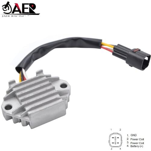 JAER SH712AB Motorcycle Voltage Regulator Rectifier for Yamaha YFZ450F YFZ450 2004-2011 5TG-81960-00-00
