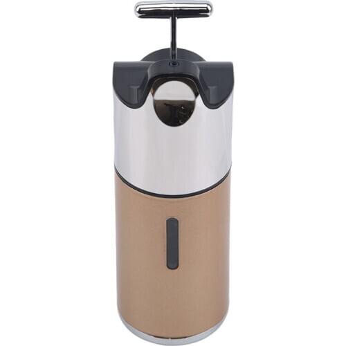 Stainless Steel Wall Mount Pumps Single Shampoo And Soap Dispenser Abs Plastic Bottle Shower Home Hotel Bathroom Supplies