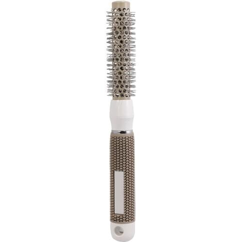 Nylon Round Large 25.5cm Hair Curling Styling Roller Brush Comb