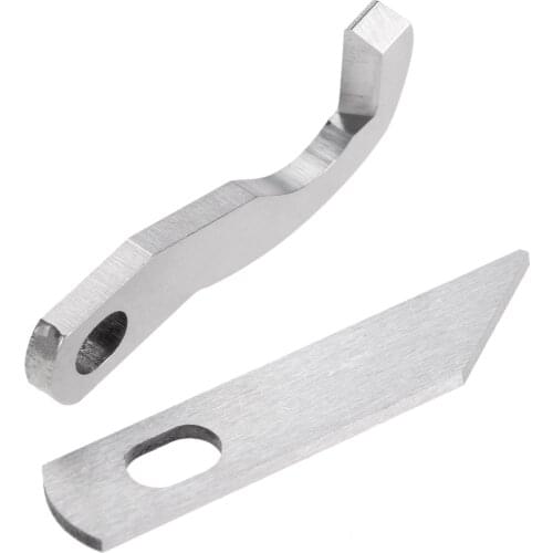 Sewing Machine Upper and Lower Carbide Steel Blade Knife for brother 925D 929D 1034D Sewing Machine Accessories