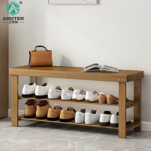 Shoe-changing stool-style shoe cabinet at the door of the household can sit on the shoe rack storage storage stool modern minima