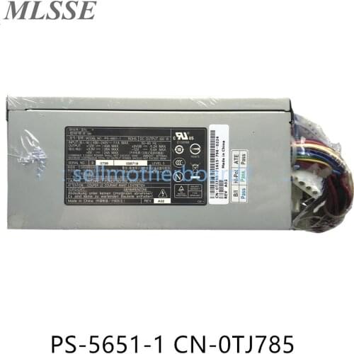 Original For Dell PowerEdge 1800 650W Power Supply PS-5651-1 0TJ785 TJ785 0GD323 GD323 0U2406 U2406 Full Tested Fast Shipping