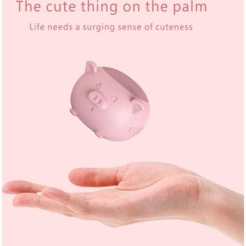 Ini Portable Bluetooth Speaker Cute Pig Elephant Mouse Subwoofer 3W Audio Driver Stereo Speakers