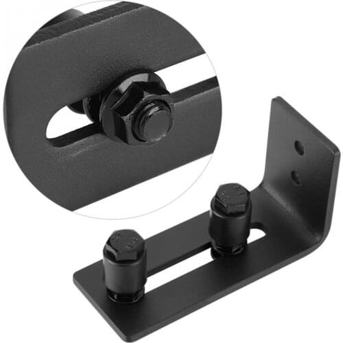 Adjustable Carbon Steel Door Slide Damper Guide Mount Sliding Wall Barn Door Bottom Floor Roller guide Home Door Hardware Newest