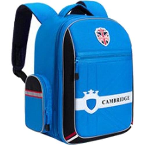 British Aristocratic Style Schoolbag For Boys Girls Waterproof Backpacks Of Students Multi-Pocket Mochila Infantil For Children