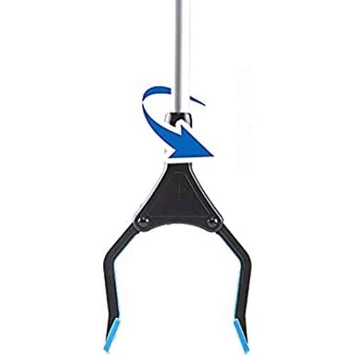 Aluminum Alloy Foldable Long Trash Clamps Grab Pickup Tool Curved Handle Portable Factory House Pick Up Grabber Tools