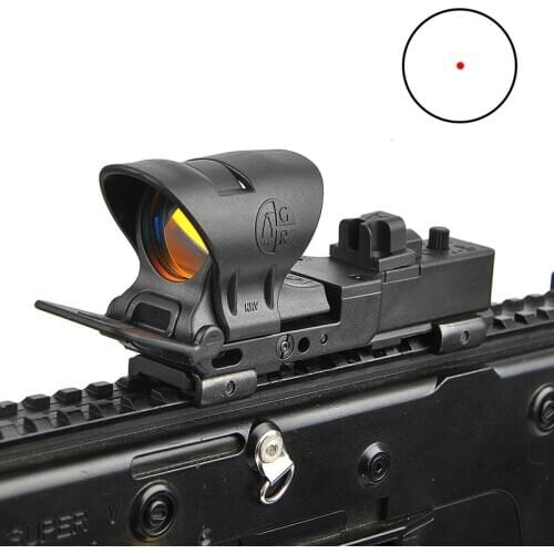 Tactical Red Dot Scope EX 182 Element SeeMore Railway Reflex Red Dot Sight 6 Color Optics Hunting Scope C-MORE Red Dot Sight