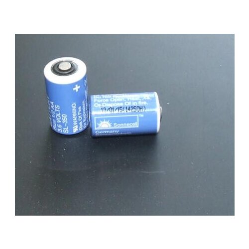 2PCS SL350 lithium battery 3.6V 1000mAh 1/2AA battery SL-350