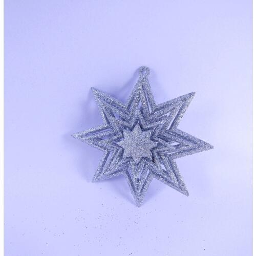 2019 Gift Hollow Octagonal Hanging Ornaments DIY Christmas Tree Decoration for Home New Year Products Party and Holiday Decor