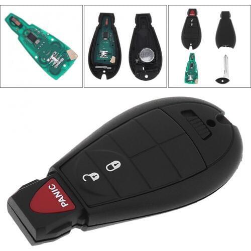 3 Buttons Uncut Replacement Keyless Entry Remote Transmitter Key Fob IYZ-C01C / M3N5W783X for Chrysler