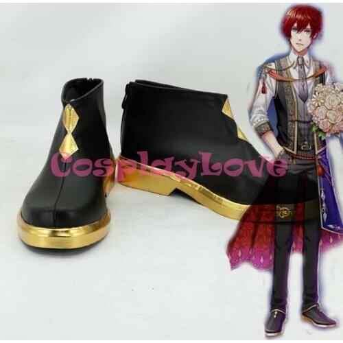 Custom Made Anime 100 Sleeping Princes & The Kingdom of Dreams Holy Wedding Avi Moon Cosplay Shoes Long Boots For Halloween