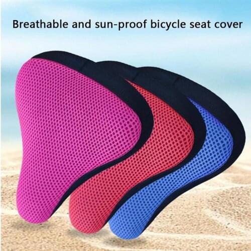 Bicycle Seat Cover Mountain Bike Seat Cover Road Bike Racing Four Seasons Breathable Saddle Cover Bicycle Riding Equipment