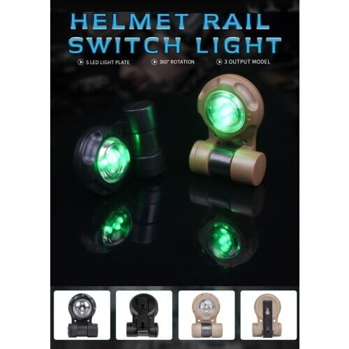 VIP Light Infrared Sealed Version Tactical Signal Outdoor Survival Light Green/IR Infrared Dual Light Military Navy Seal Light