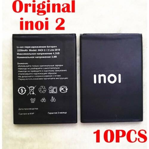 Inoi2 Original 10PCS 2200mAh Battery For INOI 2 Lite INOI2 Lite Phone Newly Production High Quality Battery+Tracking Number