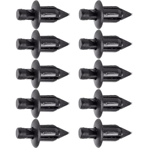 50 Pieces Car Automotive Door Trim Rivet Clips Nylon Retainer Clips 90116-675-003ZA for Honda