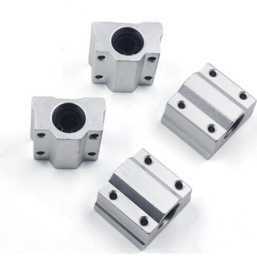 Linear Ball Bearing Mergorun SCS8UU Linear Motion Ball Bearing CNC Slide Bushing Pack Of 4