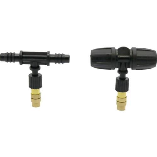 Agriculture Copper Atomized Micro Nozzles For 8/11mm Hose Fruit Tree Mist Cooling Sprinkler Watering Sprayer 1 Pcs