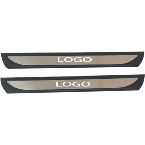2Pcs Car Styling Threshold Protection Sticker Pedal Cover Trim For Toyota Sienta 2015 2016 2017 2018 2019 Accessories