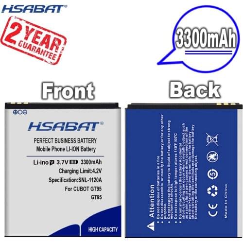 New Arrival [ HSABAT ] 3300mAh Replacement Battery for CUBOT GT95