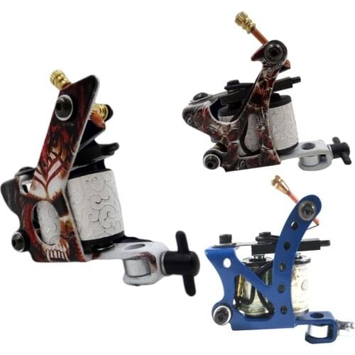 Pro Beginners Coils Secant Fogging Tattoo Machine Liner Shader Beauty Tool Lightweight Easy to Use Durable Beginner Assistant