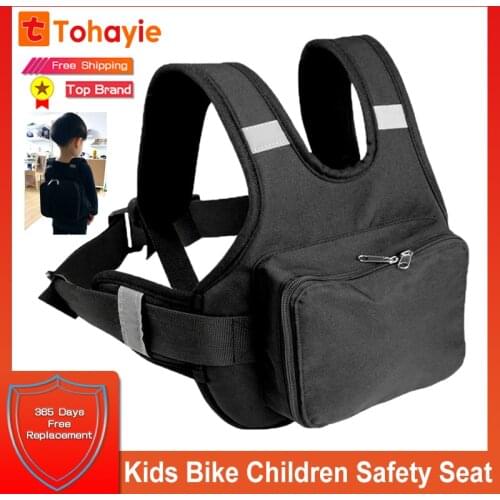 Kids Children High Strength Motorcycle Bicycle Bike Safety Seat Belt Strap Harness Adjustable