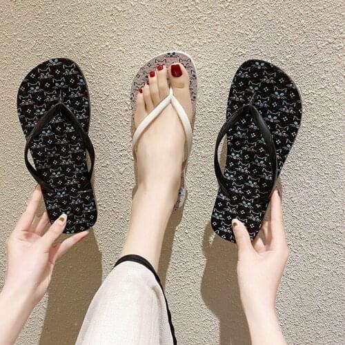 Women Flip Flops Summer New Outside Slippers EVA Soft Casual Shinny Glitter Ladies Candy Colors Beach Flat with Solid