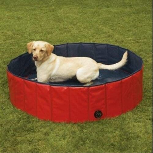 Foldable PVC Dog Cat Water Pool Pet SPA PVC Bathtub Tub Kid Indoor Outdoor House Collapsible Shower Swimming Pool Playing Pond