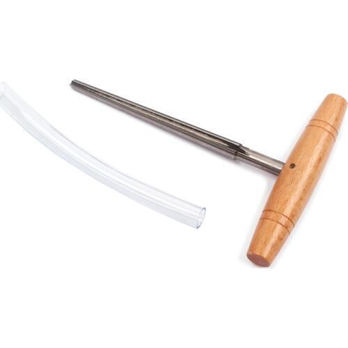 Violin Peg Hole Reamer 1:30 Taper Wood Handle for 3/4 4/4 Violins Luthier Tool