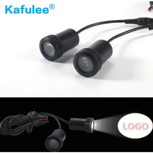 LED Car Door Lamp welcome logo projection Light For cadillac Ford Kia Hyundai