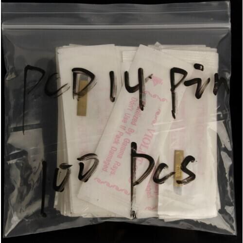 YILONG 100PCS 14 Pin Permanent Makeup Eyebrow Tatoo Blade Microblading Needles For 3D Embroidery Manual Tattoo Pen Machine