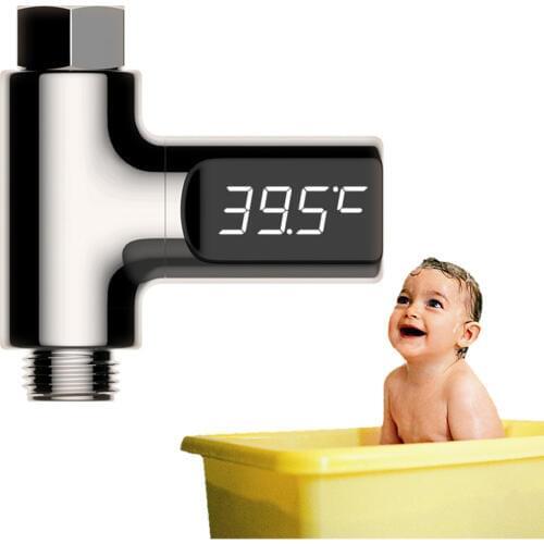 Baby Shower Water Temperture Monitor Digital LED Display Water Temperature Faucet Extender heater water thermome