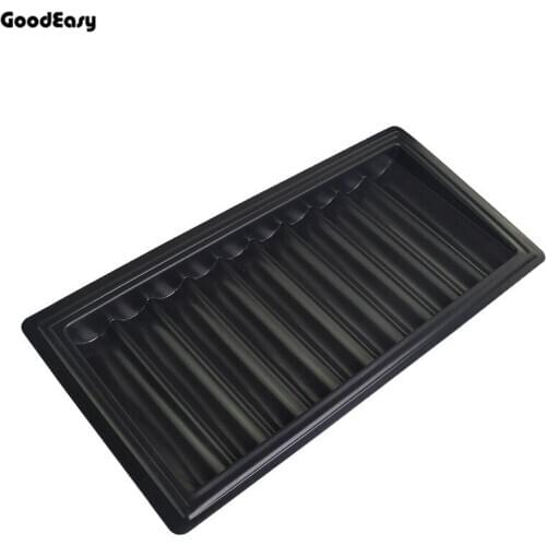 Hot 500 Black Texas Hold'em Poker Poker Chip Tray Black Jack Plastic Tray Gambling Casino Poker Club Board Game Accessory