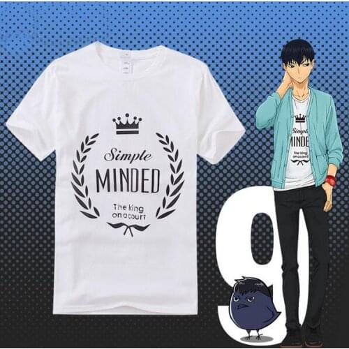 Haikyuu!! T-Shirt Hinata Syouyou Cosplay T Shirt Casual Men Women Cotton Tops Tees