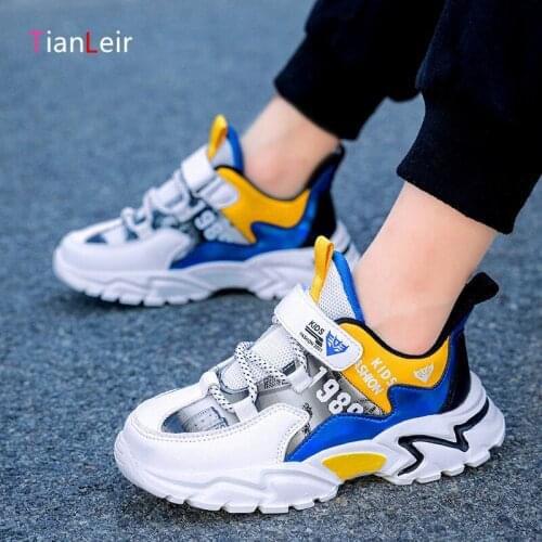 2021 Autumn Kids Sports Shoes Breathable Casual Children Sneakers For Boy Fashion Comforthable Kids Shoes Boys Chaussure Enfant