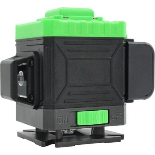 12 Lines 3D Green Laser Level Self-Leveling with Accessories lithium battery 60 Horizontal Vertical Cross Laser Measurement Tool