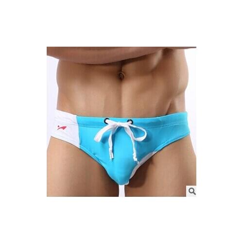 2017 New Fashion Sexy Men Swimsuits Brief Men Swimwear Brand Bikini Beach Board Gay Pouch Penis Wear Hot