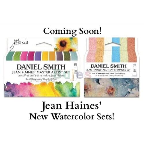 New Daniel Smith Watercolor Pigment,Jean Haines' Water Color set, Master Acuarelas Art Supplies for Artist