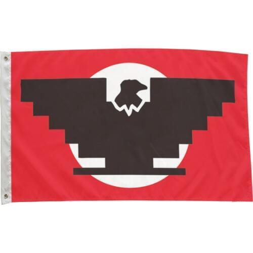 CustPrint 3FTx5FT USA Huelga Bird Flag America United Farm Workers Flags Banners