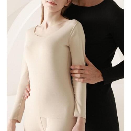 Pajama Sets Women Autumn Winter Leisure elegance Women Warm Thermal Underwear Set Long Sleeve Blouse Pants Outfit Womens Sleep