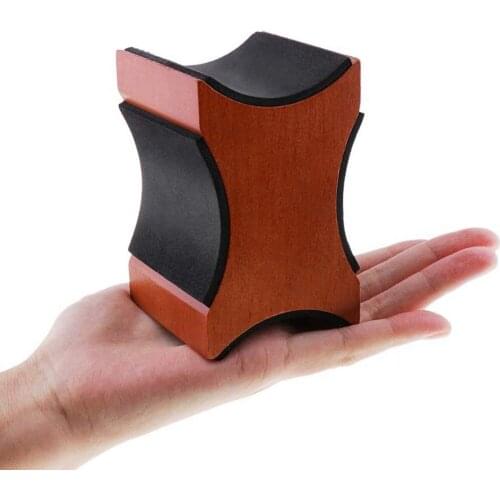 1Pcs Bass Guitar Neck Rest Support Pillow Stander Mahogany Base Luthier Tool Guitar Neck Rest Support Luthier Repair Tool