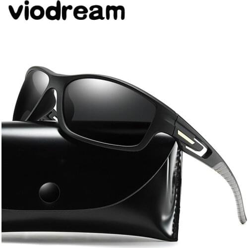 Viodream Polarized Night Vision Sunglasses Outdoor Sports Tr90 Driving Glasses Plastic Titanium Goggle Adult Tac lenses