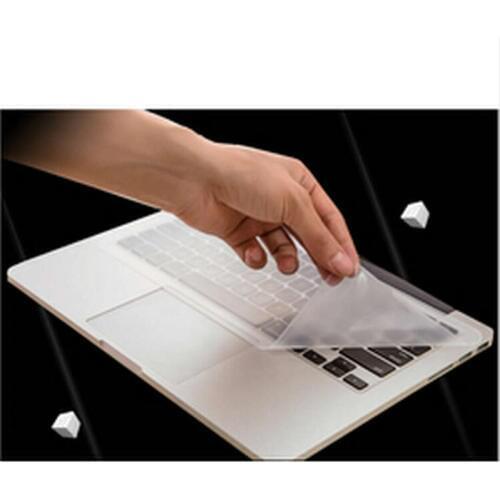 Transparent laptop Keyboard (50pcs) Silicone skin cover protector fit 13,15,17inches for Laptop notebook with retail package