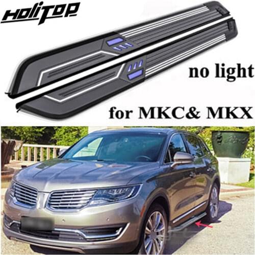 Luxurious foot board/side bar side step running board for LINCOLN MKC MKX/Nautilus 2015-2020.with LED light, newest design